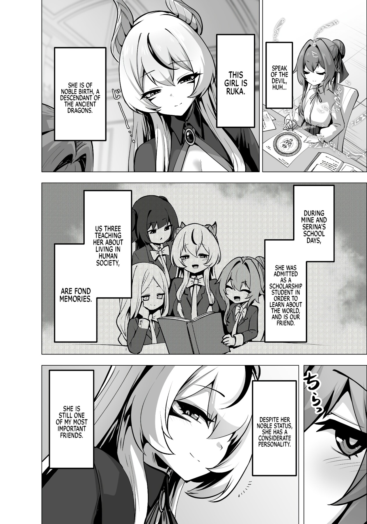 Hentai Manga Comic-The Daughter of the Strongest Dragon Race Won't Stop Begging for a Baby, So I'll Teach Her a Lesson with My Futanari Cock-Read-18